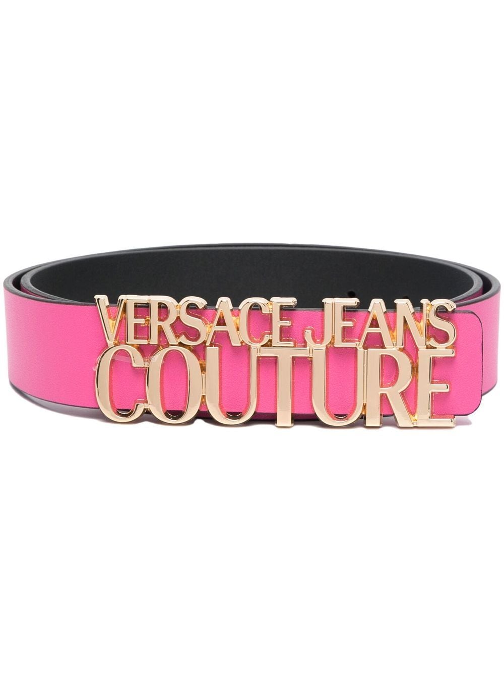 Versace Jeans Couture Gürtel mit Logo-Schnalle - Rosa von Versace Jeans Couture