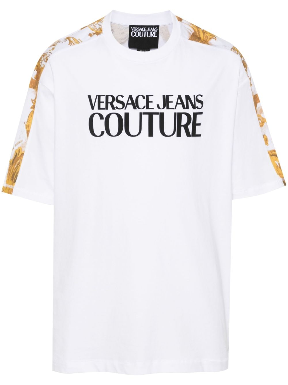 Versace Jeans Couture logo-print cotton T-shirt - Weiß von Versace Jeans Couture