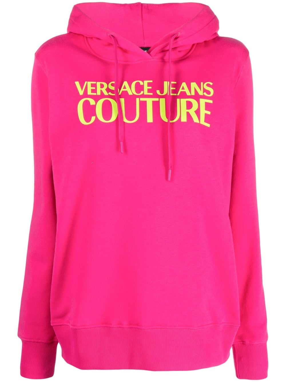 Versace Jeans Couture Hoodie mit Logo-Print - Rosa von Versace Jeans Couture