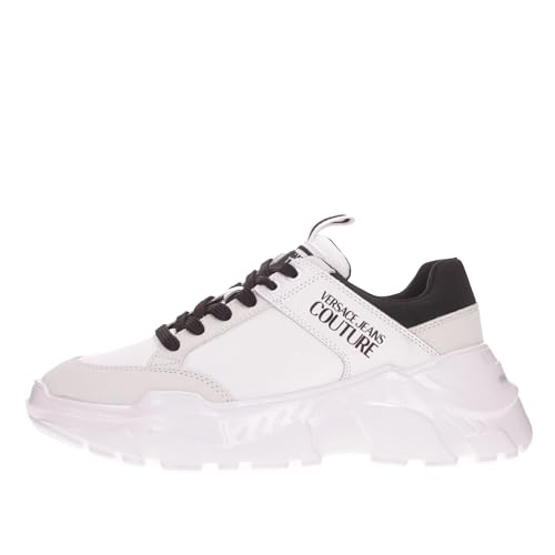 VERSACE JEANS Fashion 75YA3SC2 Sneaker, weiß, 42 EU von VERSACE JEANS COUTURE