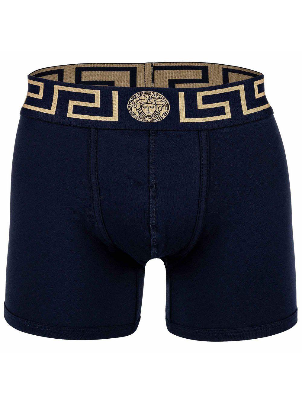 Versace Jeans Boxershort 1er Pack Herren Baumwolle, blau von Versace Jeans