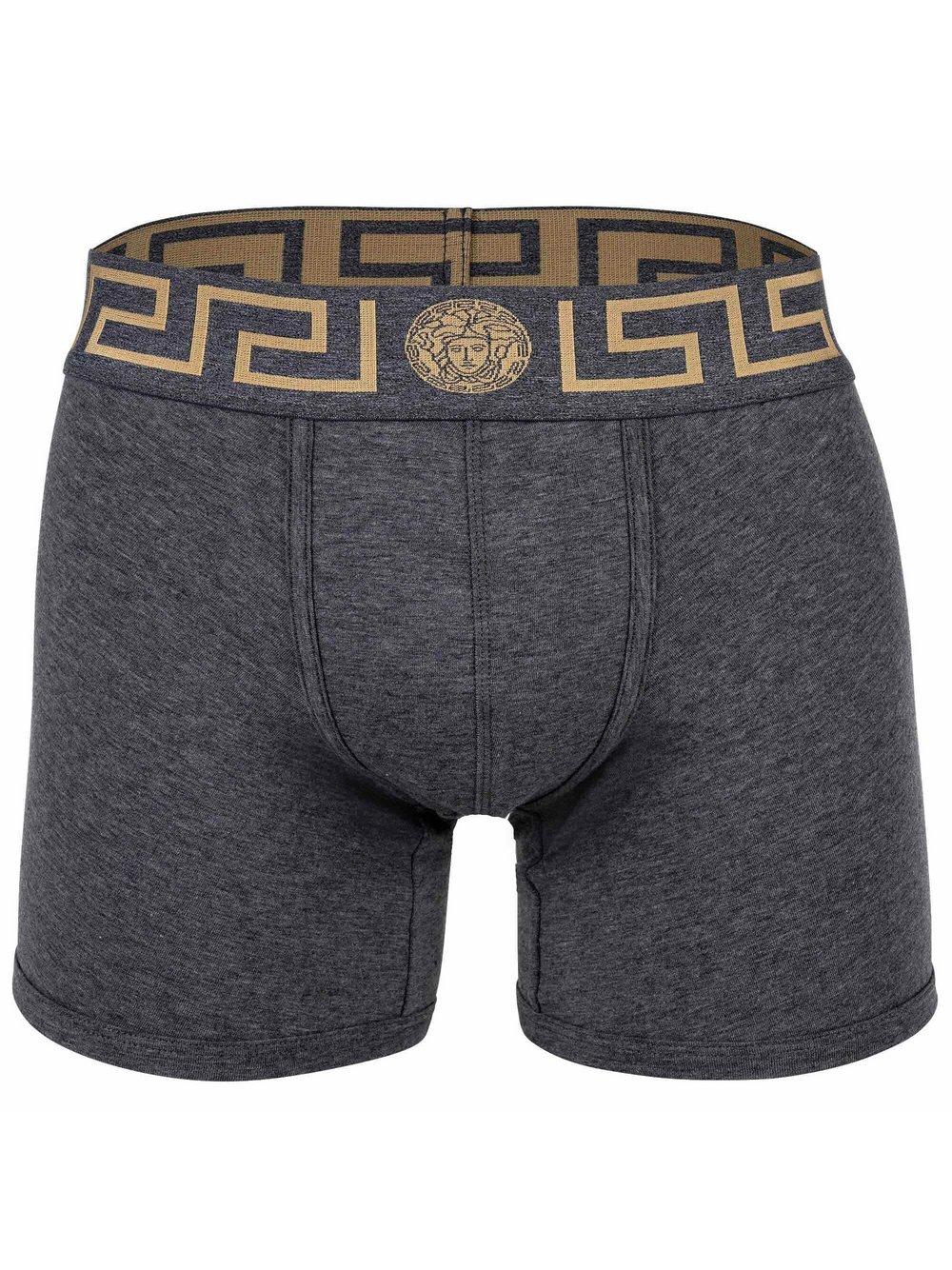 Versace Jeans Boxershorts Herren Baumwolle, grau von Versace Jeans