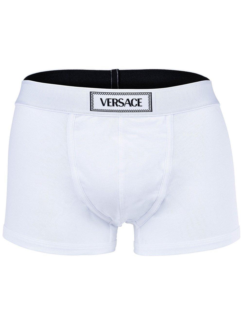 Versace Jeans Boxershort 1er Pack Herren Baumwolle, weiß von Versace Jeans