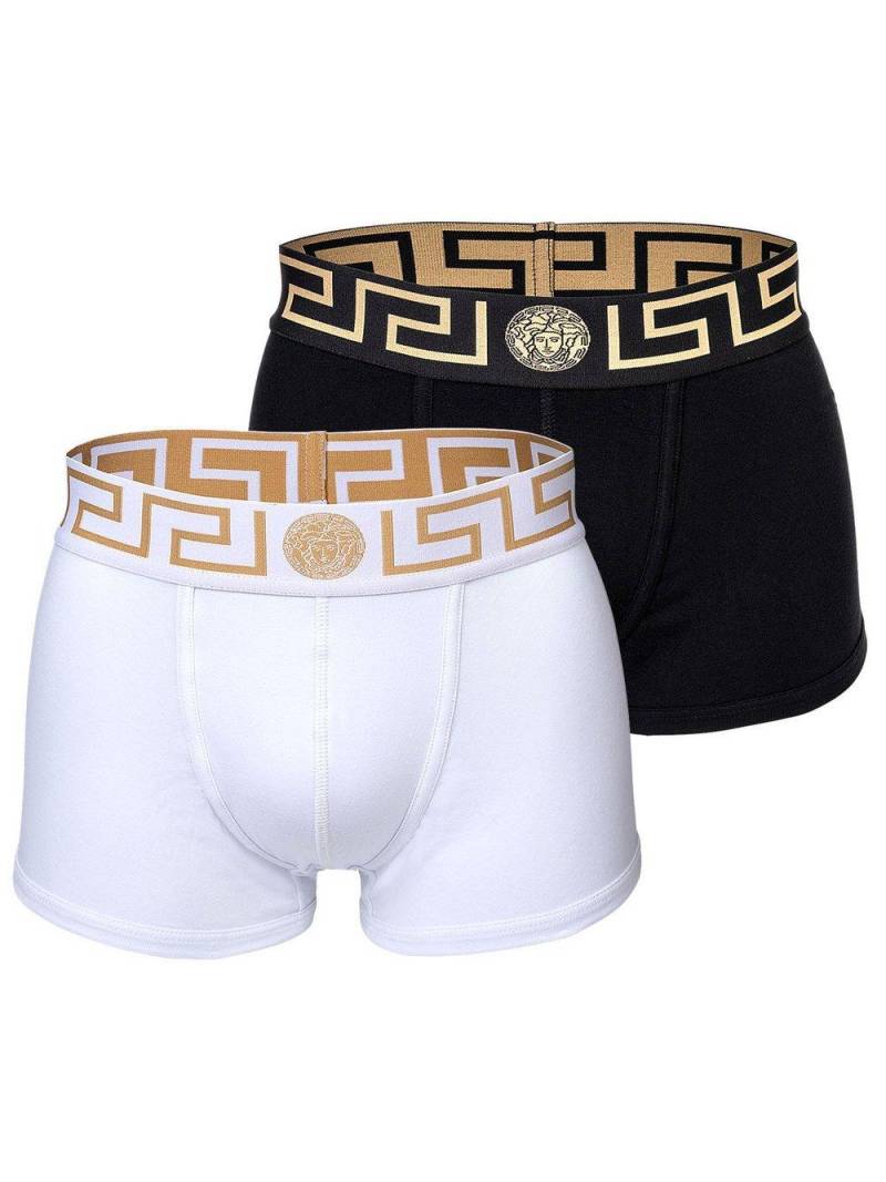 Versace Jeans Boxershort 2er Pack Herren Baumwolle, mehrfarbig von Versace Jeans