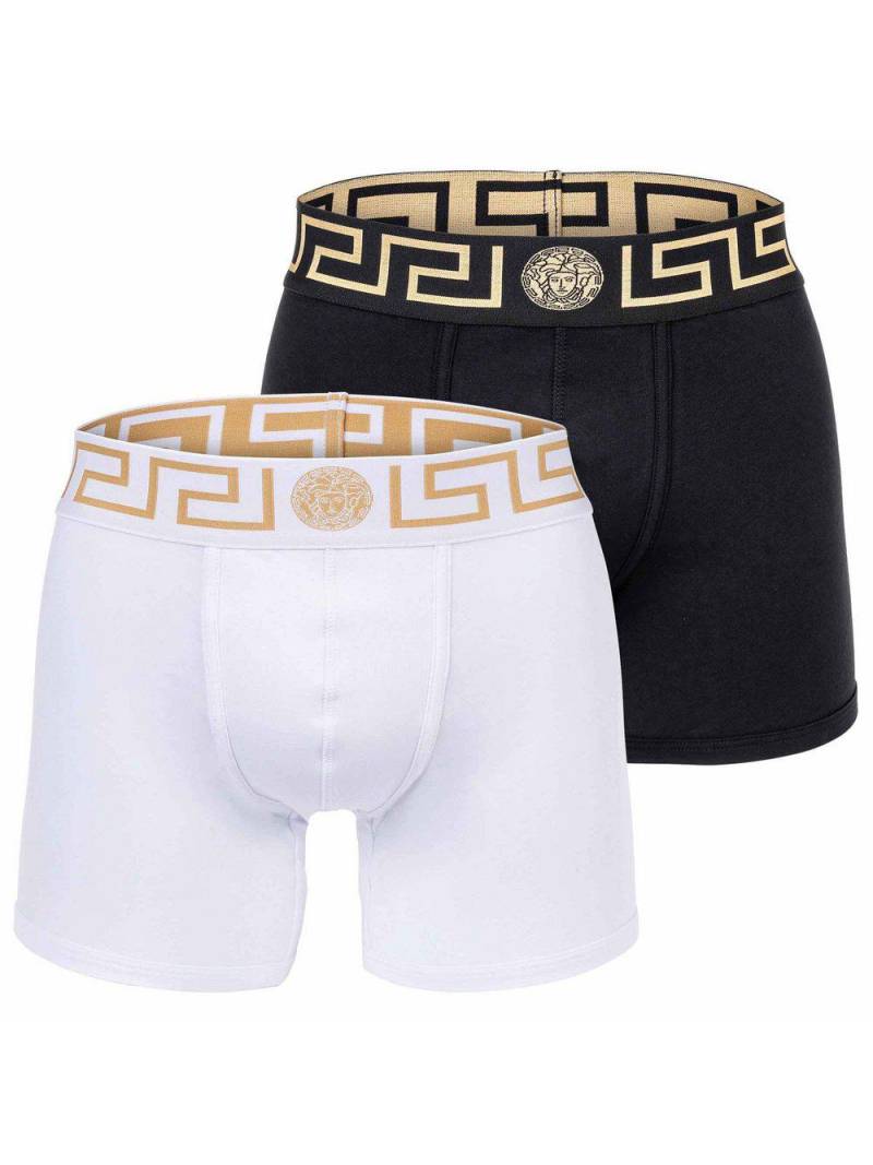 Versace Jeans Boxershort 2er Pack Herren Baumwolle, mehrfarbig von Versace Jeans