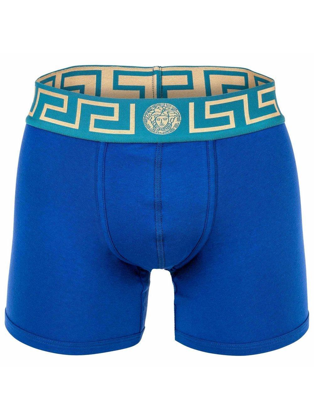 Versace Jeans Boxershorts Herren Baumwolle, blau von Versace Jeans