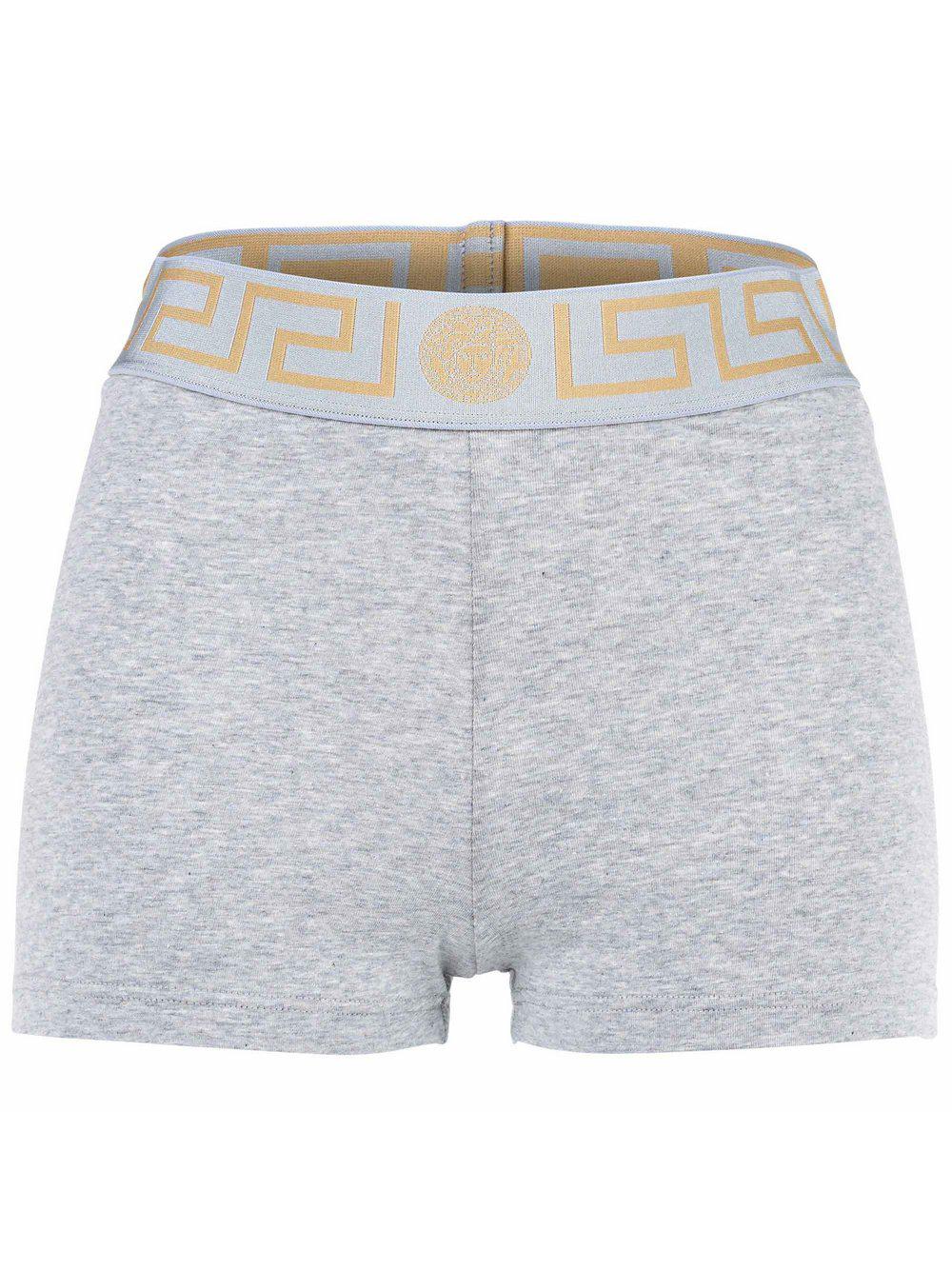 Versace Jeans Panty 1er Pack Damen Baumwolle, grau von Versace Jeans