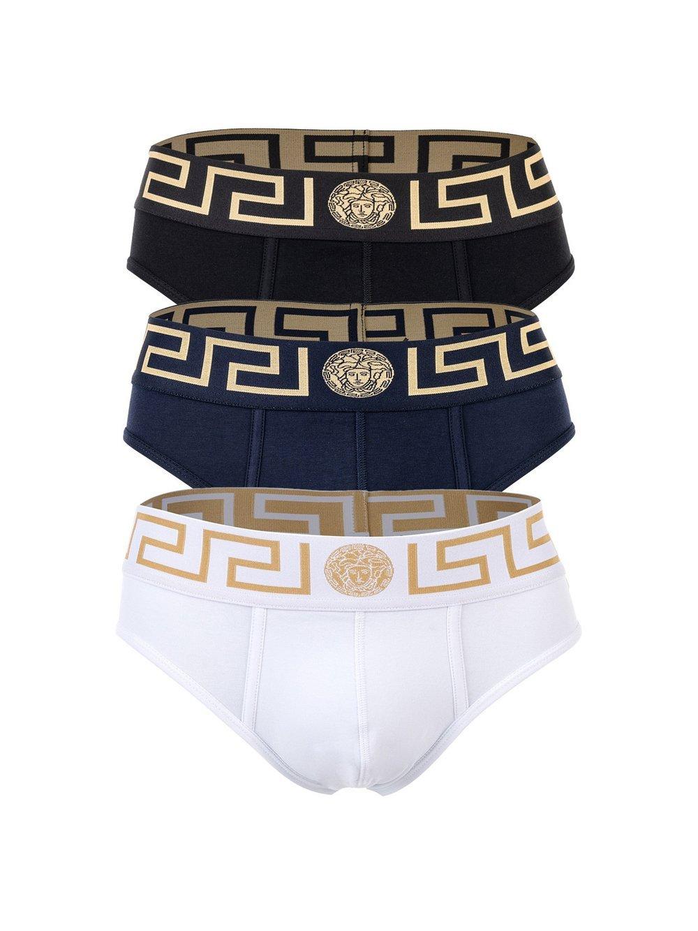 Versace Jeans Slip 3er Pack Herren Baumwolle, mehrfarbig von Versace Jeans