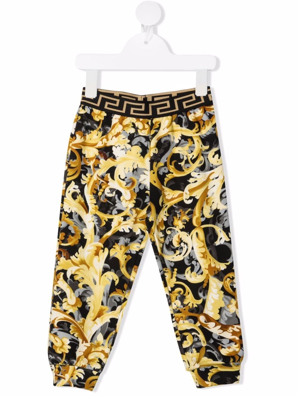 Versace Kids Jogginghose mit Barock-Print - Schwarz von Versace Kids