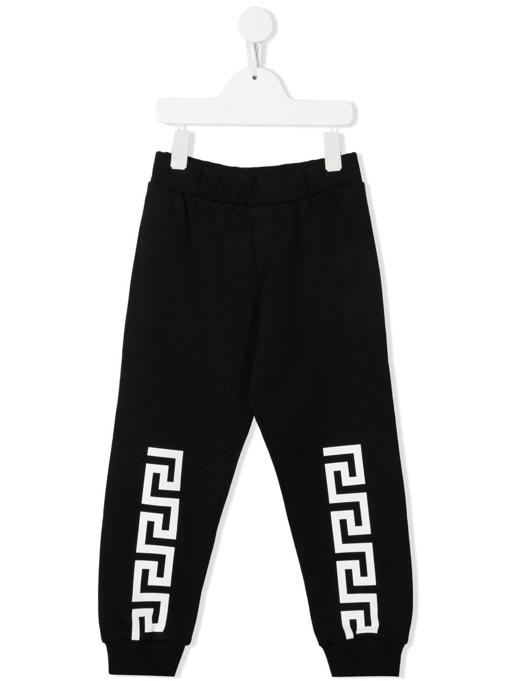 Versace Kids Jogginghose mit Greca-Print - Schwarz von Versace Kids