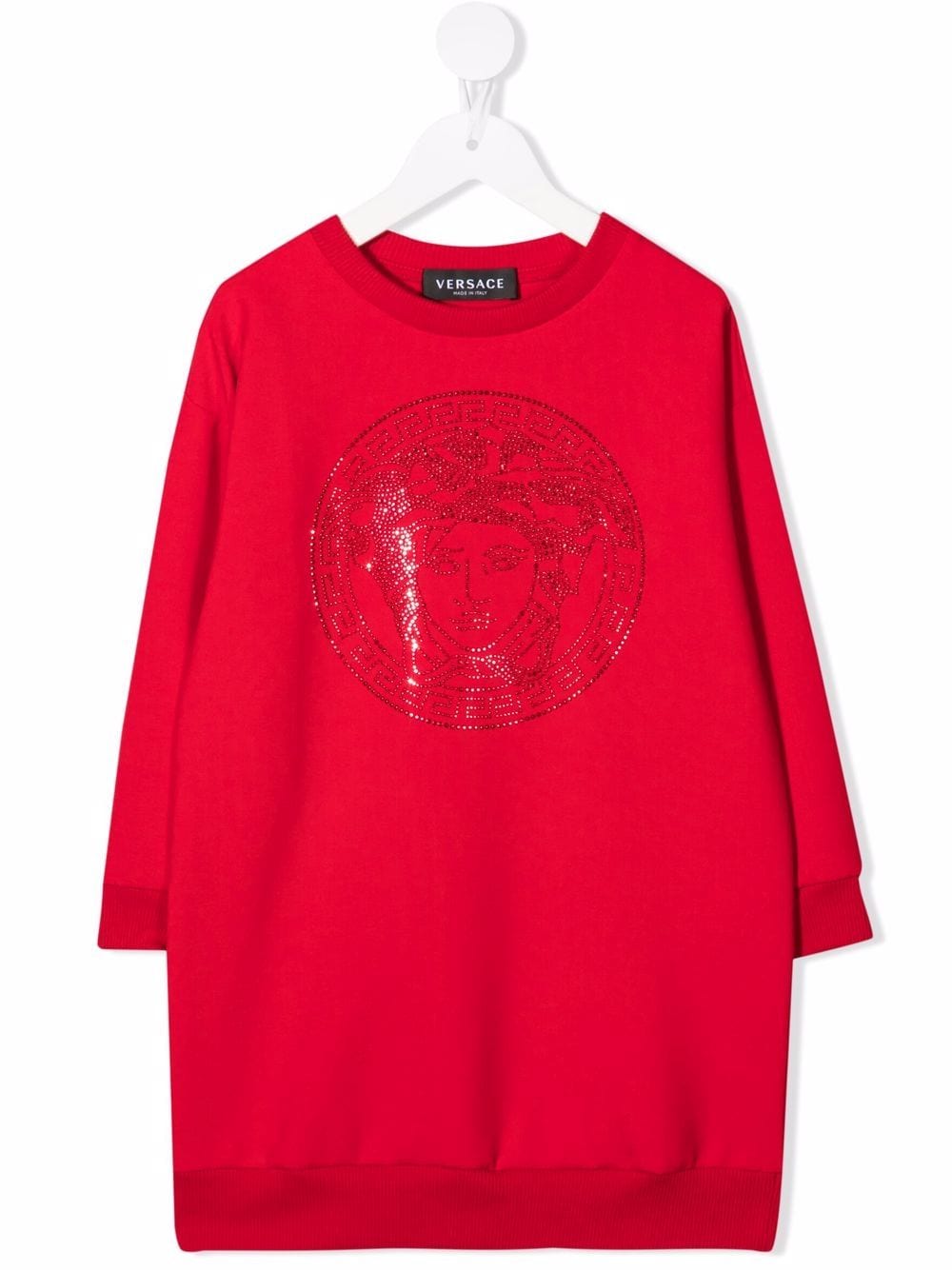 Versace Kids Kleid mit Logo - Rot von Versace Kids