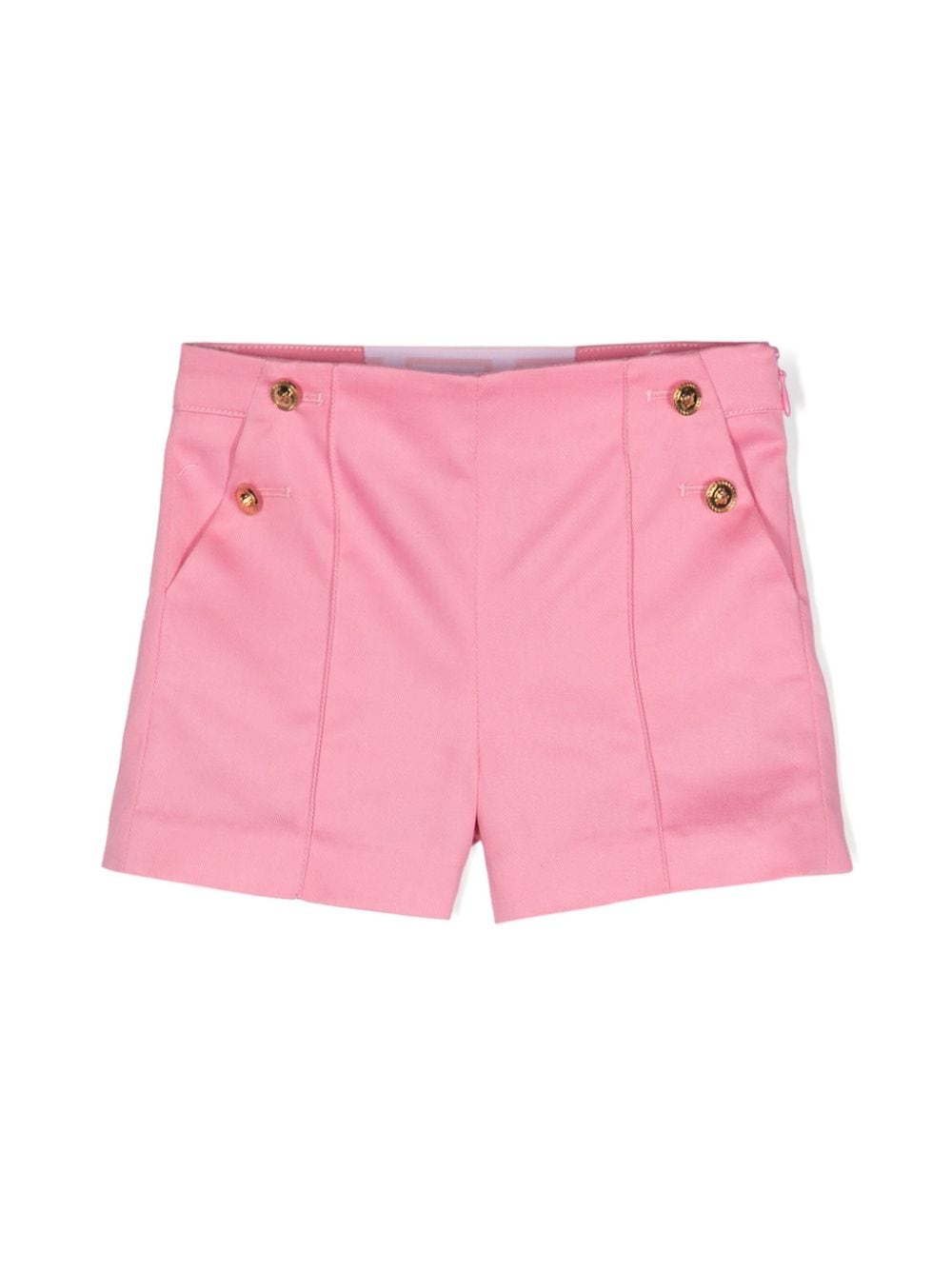 Versace Kids Kurze Shorts mit Doppelknöpfen - Rosa von Versace Kids