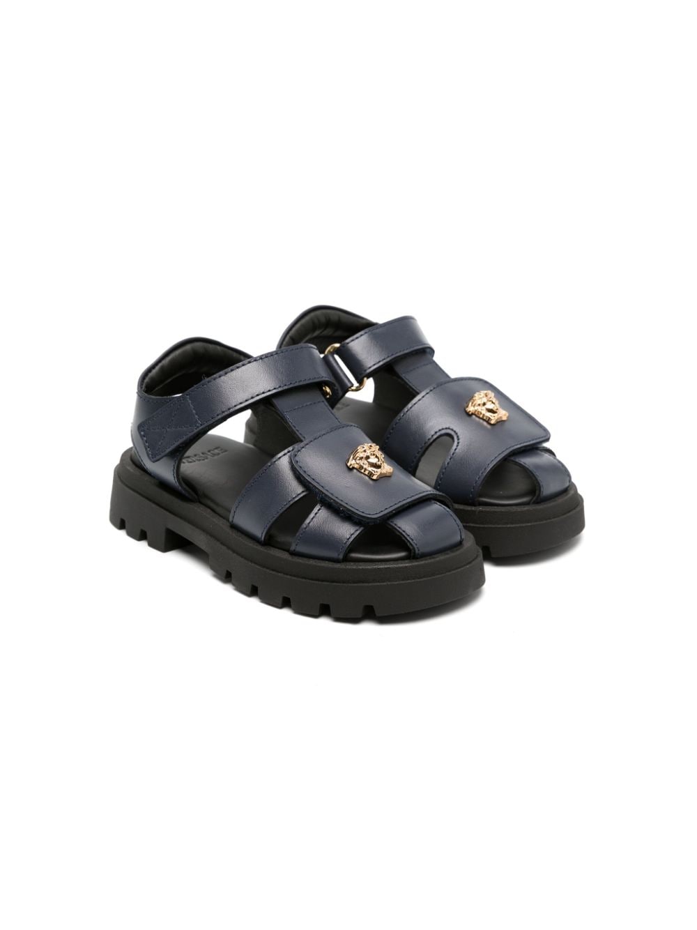 Versace Kids La Medusa Sandalen - Blau von Versace Kids