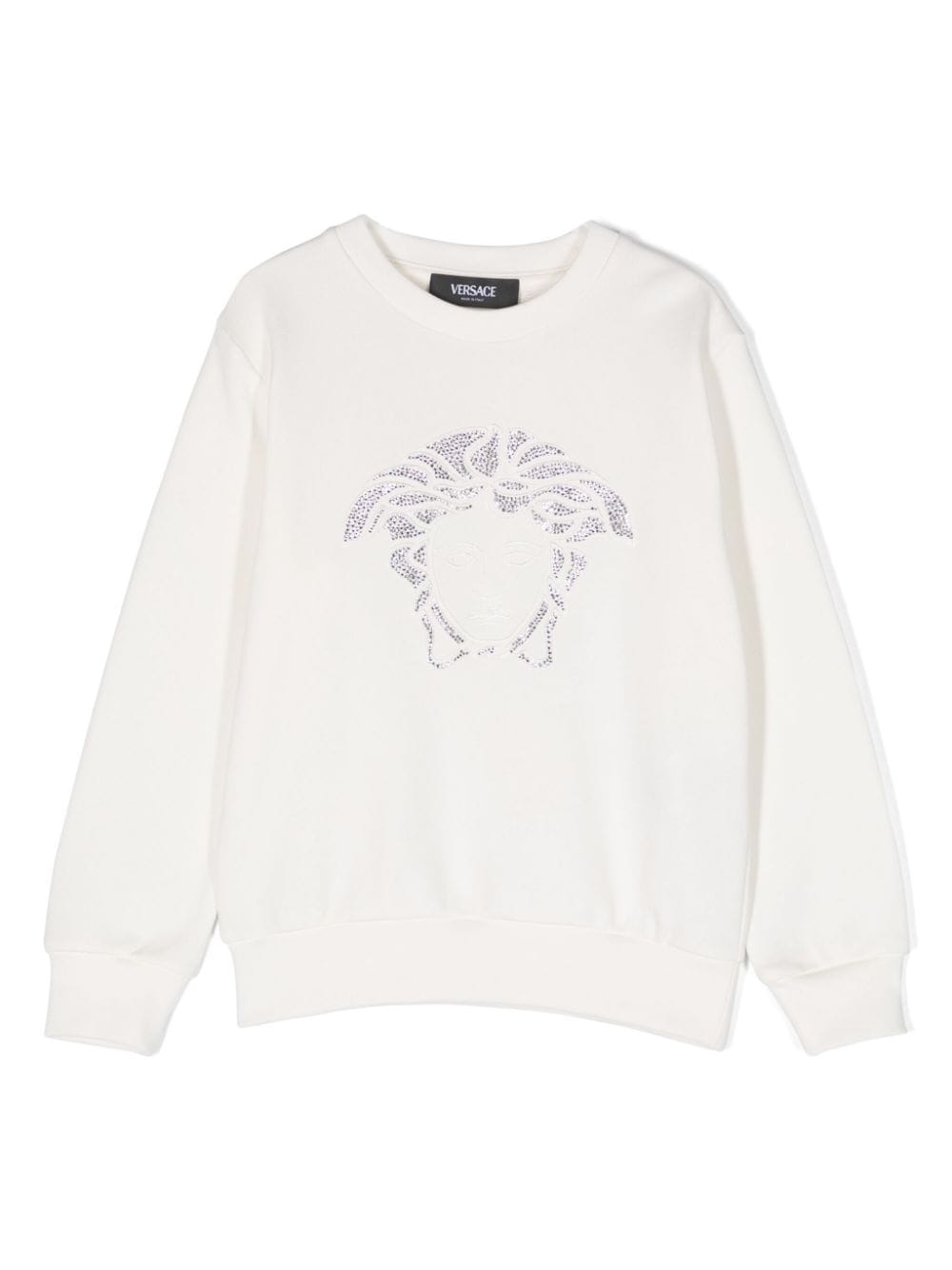 Versace Kids Medusa Head Sweatshirt - Weiß von Versace Kids