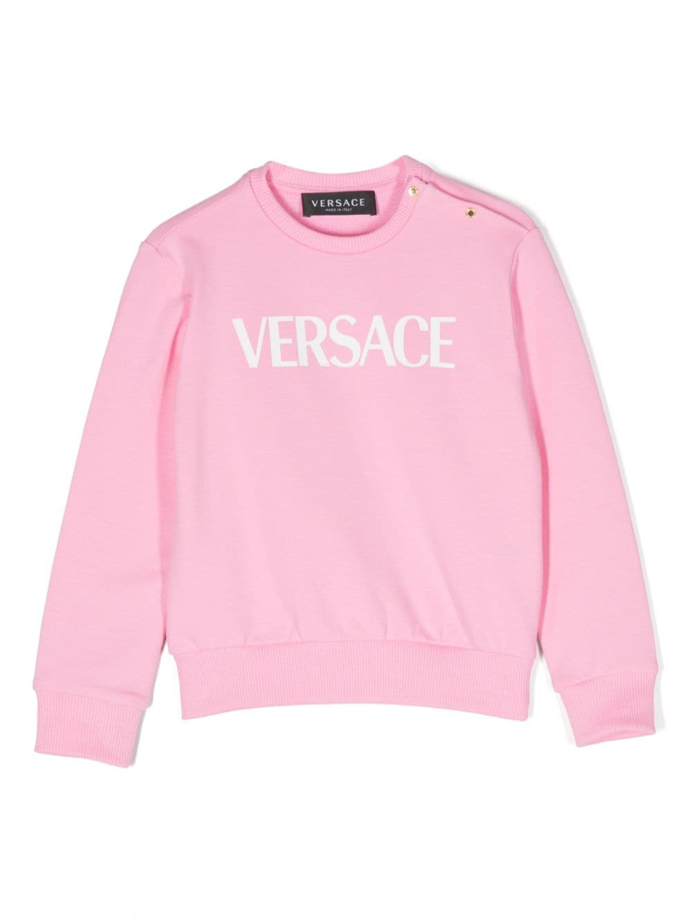 Versace Kids Sweatshirt mit Medusa - Rosa von Versace Kids