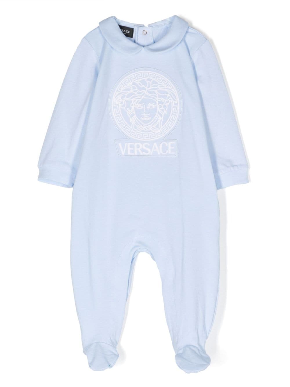 Versace Kids Pyjama mit Medusa - Blau von Versace Kids