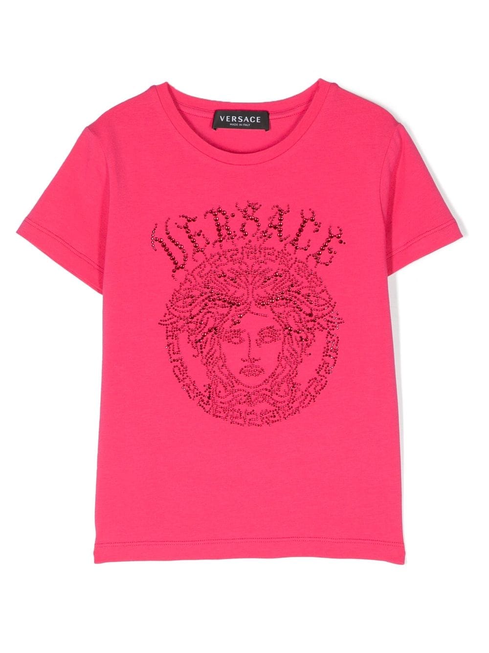 Versace Kids T-Shirt mit Medusa - Rosa von Versace Kids