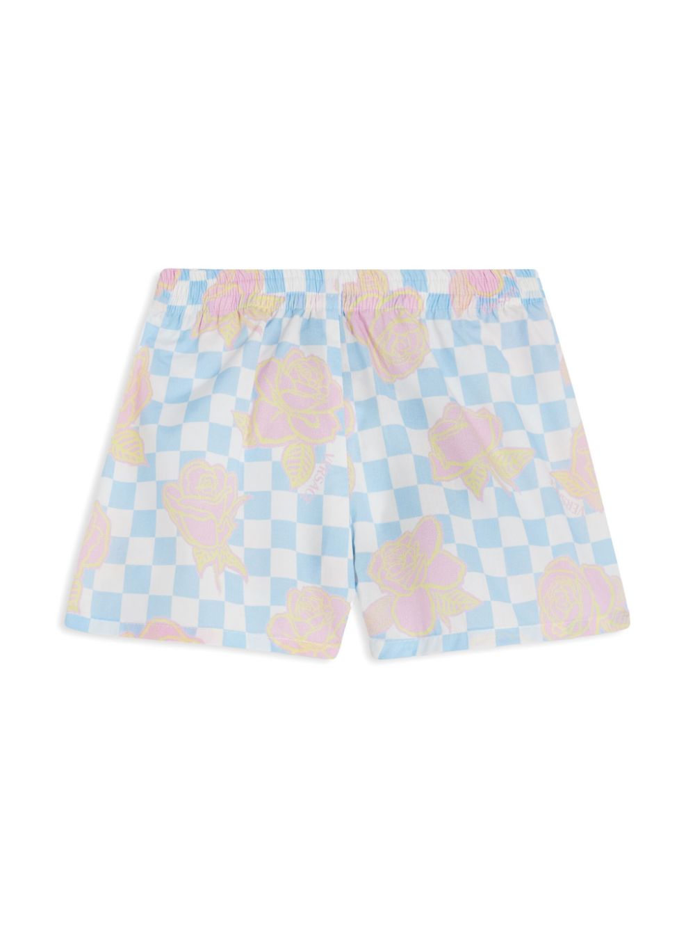 Versace Kids Rose Contrasto Shorts - Blau von Versace Kids