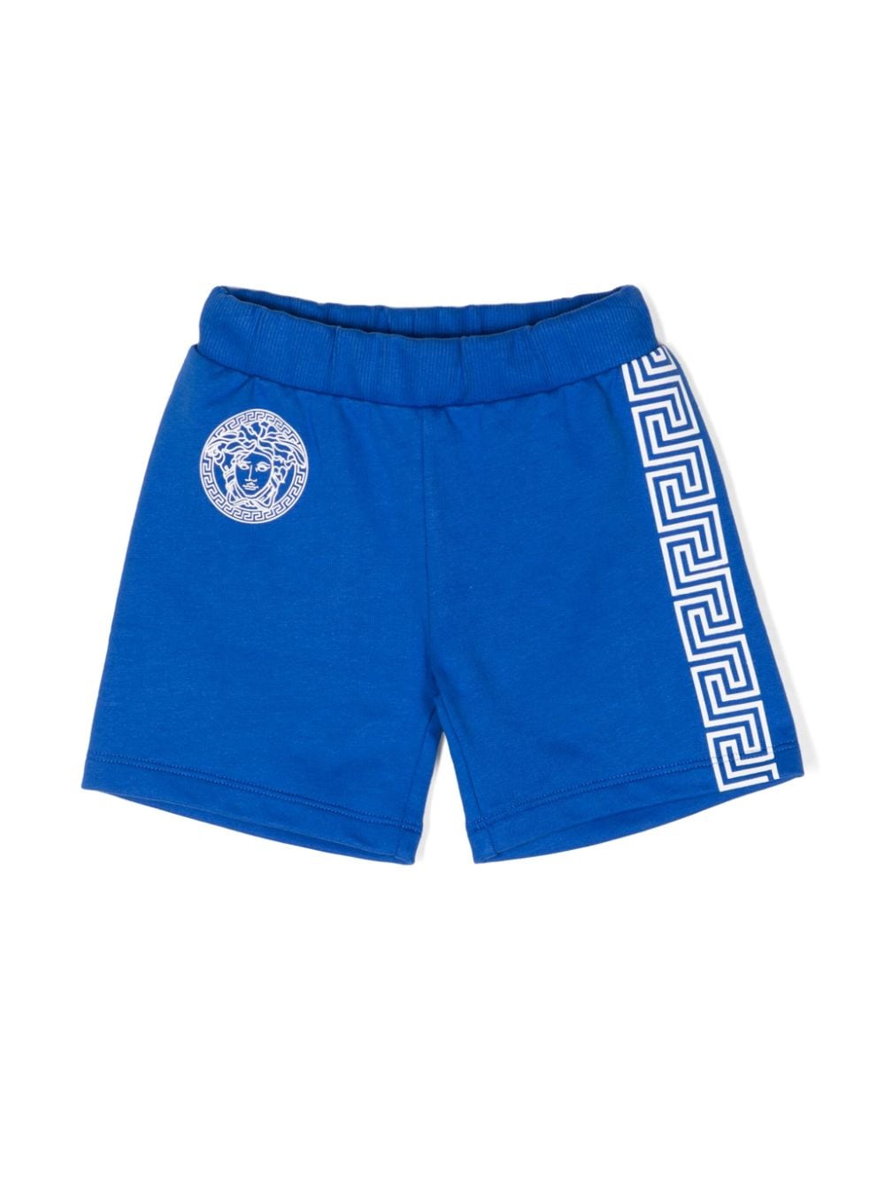 Versace Kids Shorts mit Medusa-Print - Blau von Versace Kids