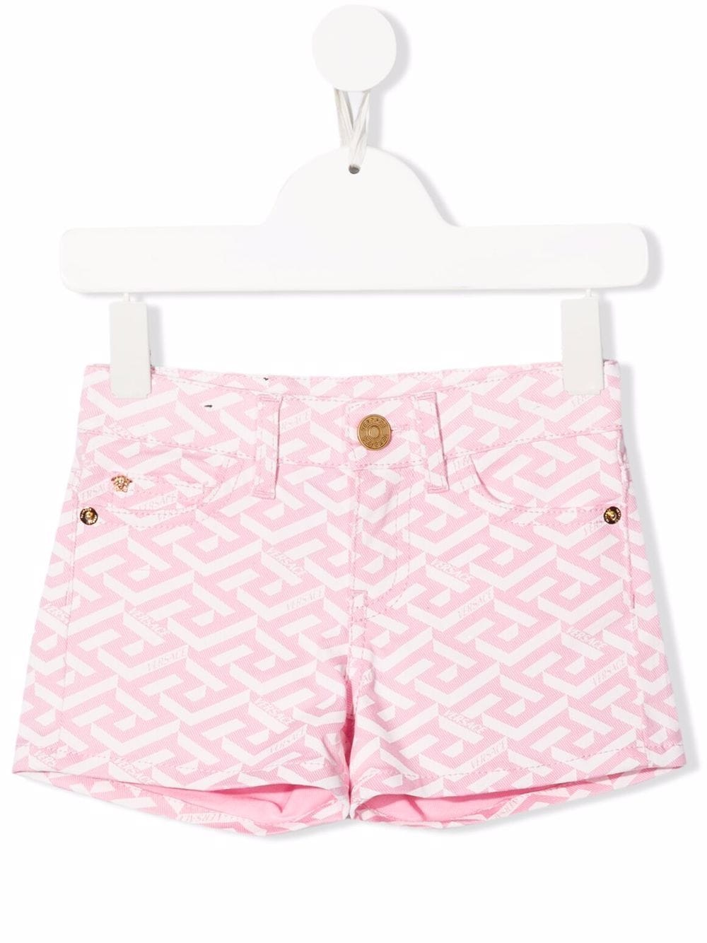 Versace Kids Shorts mit Print - Rosa von Versace Kids