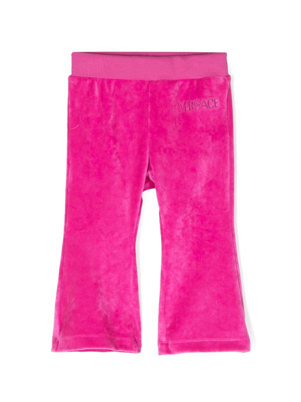 Versace Kids Leggings mit Logo-Stickerei - Rosa von Versace Kids