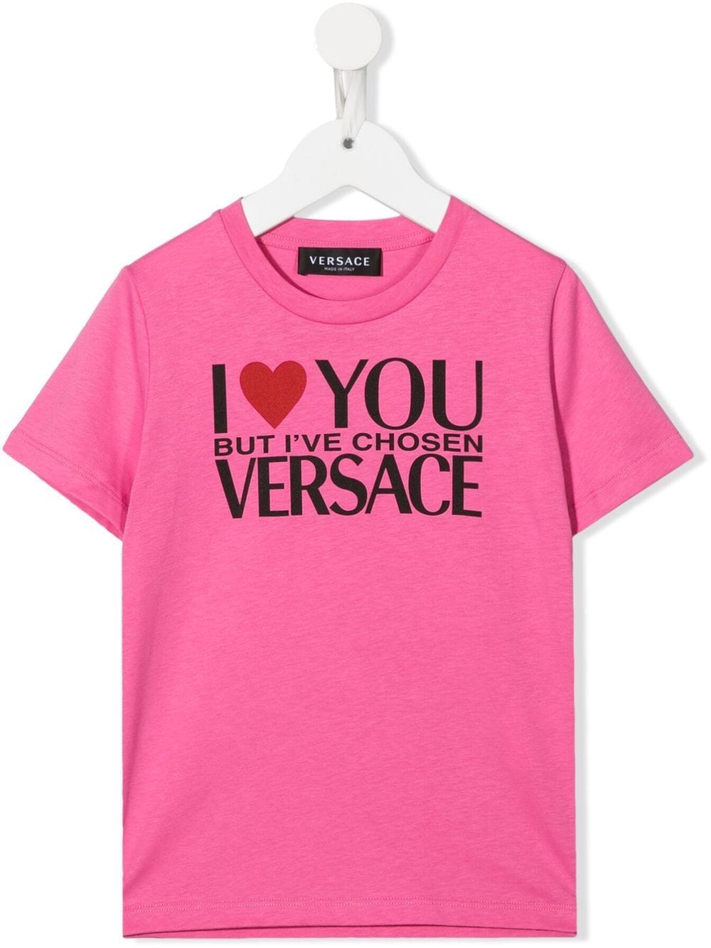 Versace Kids T-Shirt mit Logo-Print - Rosa von Versace Kids