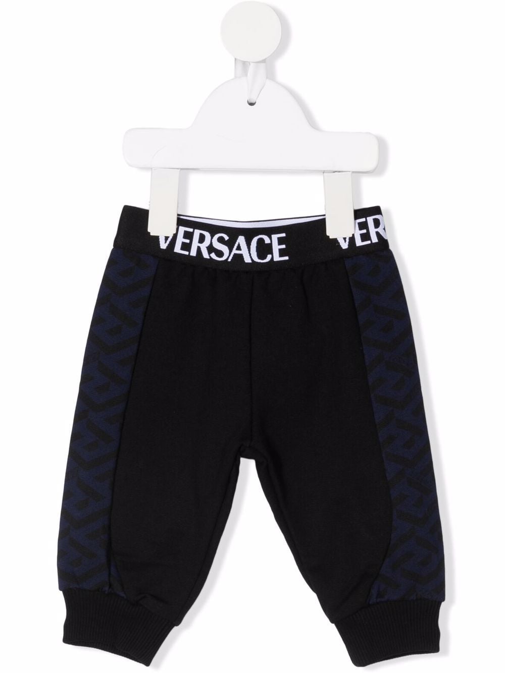 Versace Kids Jogginghose mit Logo-Bund - Blau von Versace Kids