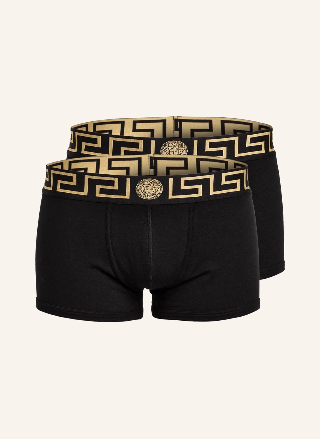 Versace 2er-Pack Boxershorts Parigamba Basso schwarz von Versace