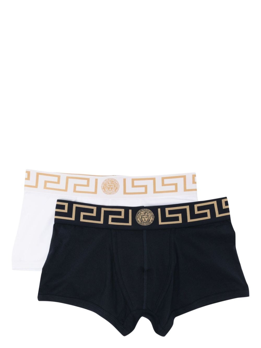 Versace 2er-Pack Boxershorts mit Greca-Bund - Weiß von Versace