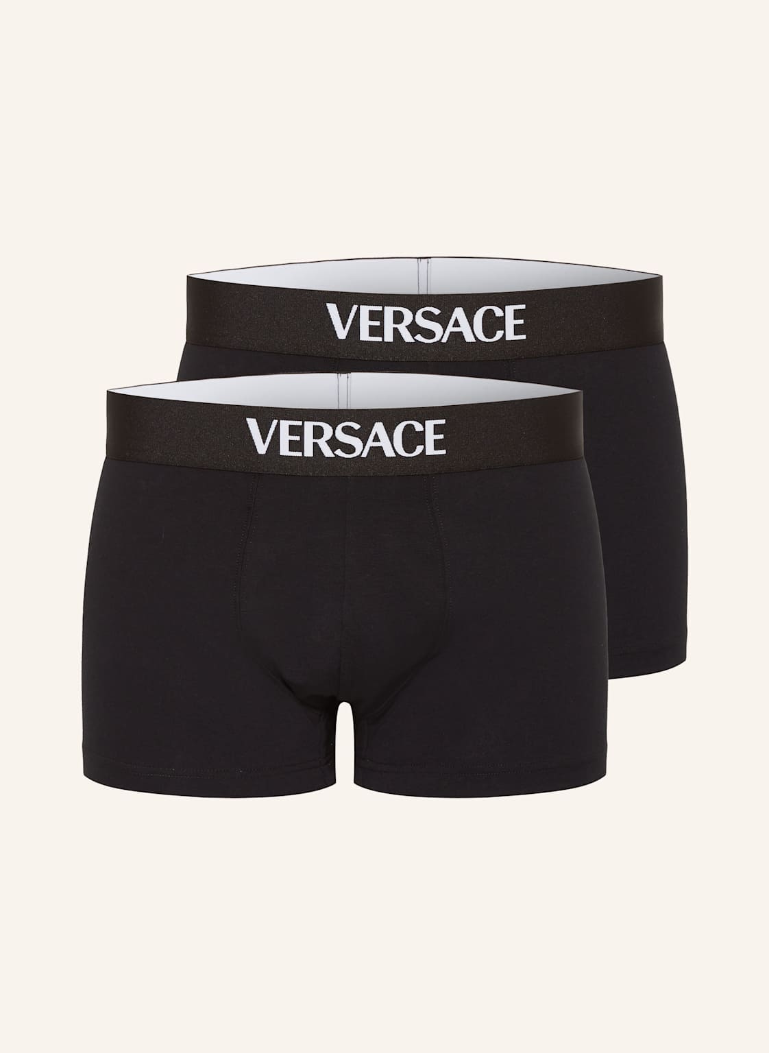 Versace 2er-Pack Boxershorts schwarz Versace 2er-Pack Boxershorts schwarz von Versace