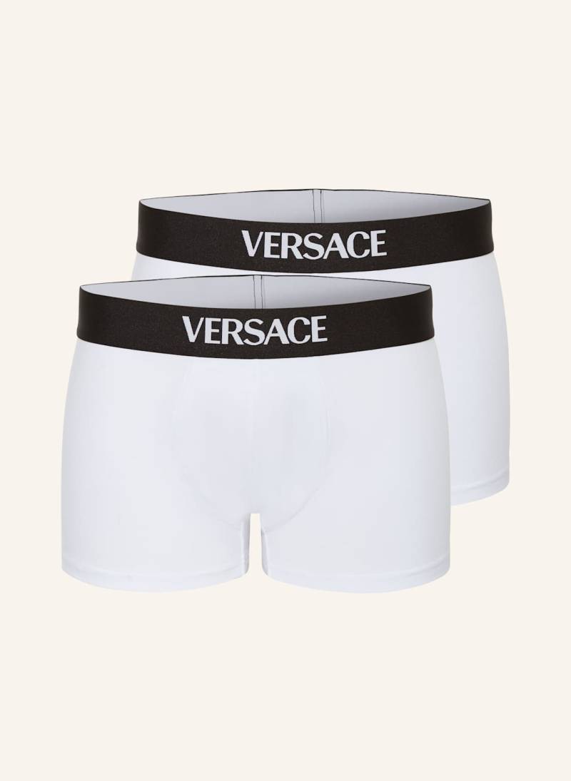 Versace 2er-Pack Boxershorts weiss von Versace