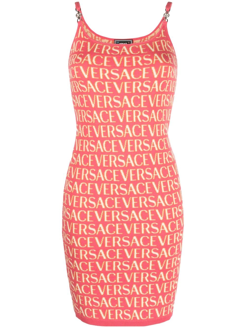 Versace Kleid mit Print - Rosa von Versace