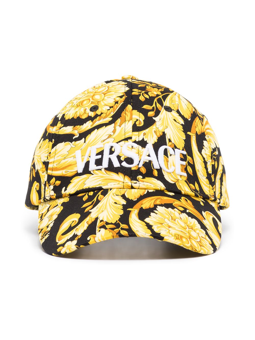 Versace Barocco Baseballkappe - Gelb von Versace