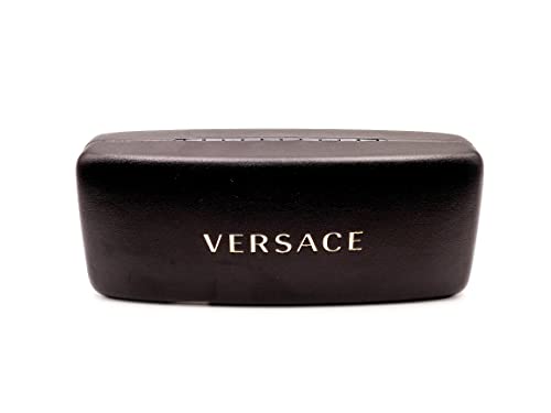 Versace Brillenetui + Bundle mit eShades Luxus-Brillen-Set, Schwarz, Einheitsgröße von Versace