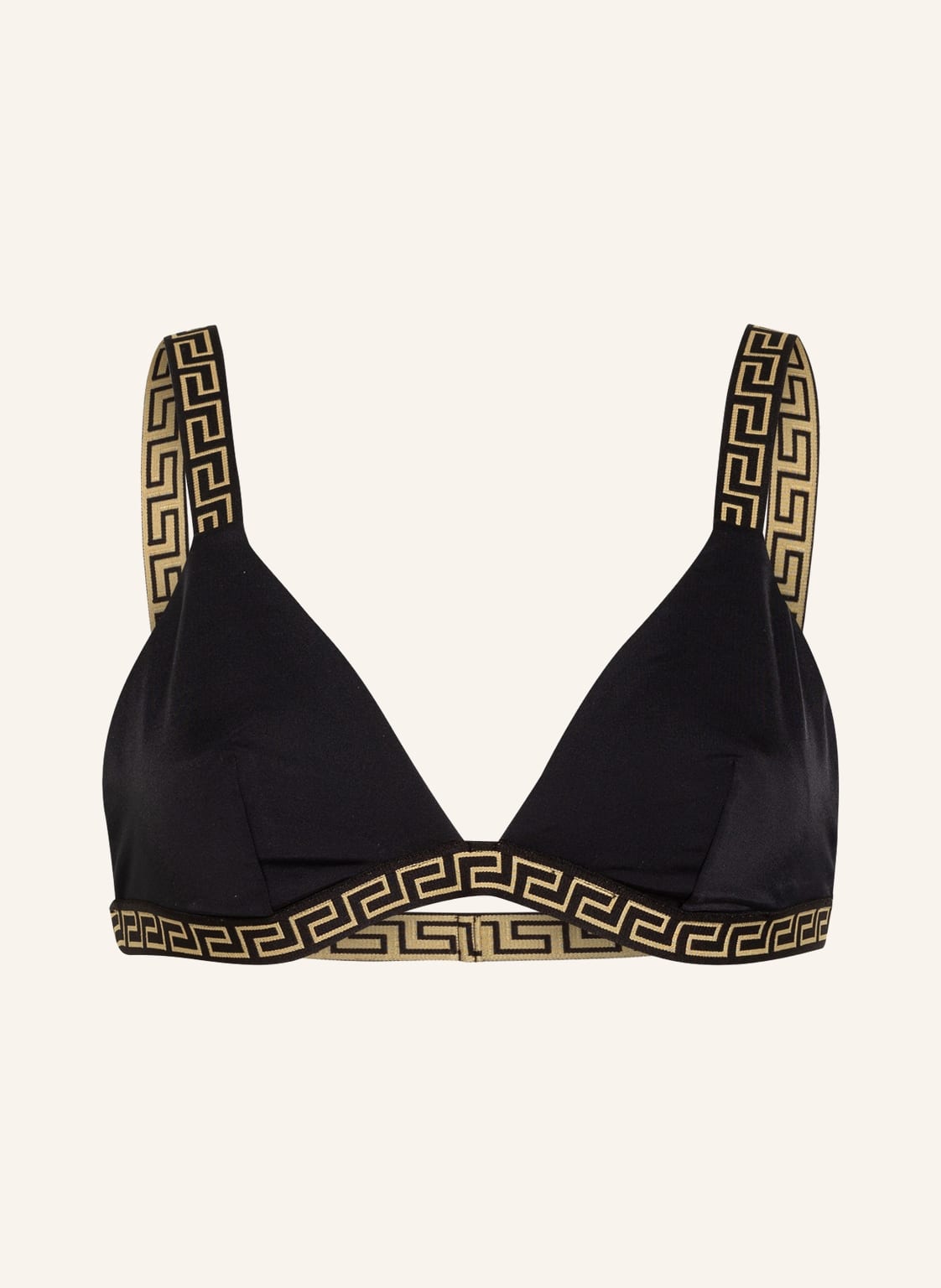 Versace Bustier-Bikini-Top schwarz von Versace
