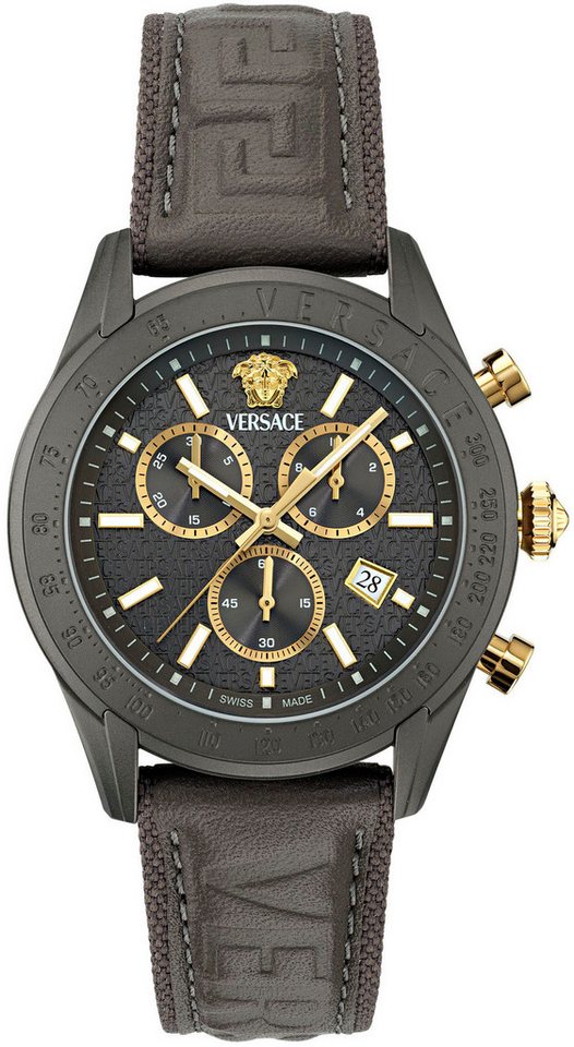 Versace Chronograph CHRONO MASTER VE8R00124, Quarzuhr, Armbanduhr, Herrenuhr, Datum, Stoppfunktion, Swiss Made Versace Chronograph CHRONO MASTER VE8R00124, Quarzuhr, Armbanduhr, Herrenuhr, Datum, Stoppfunktion, Swiss Made von Versace