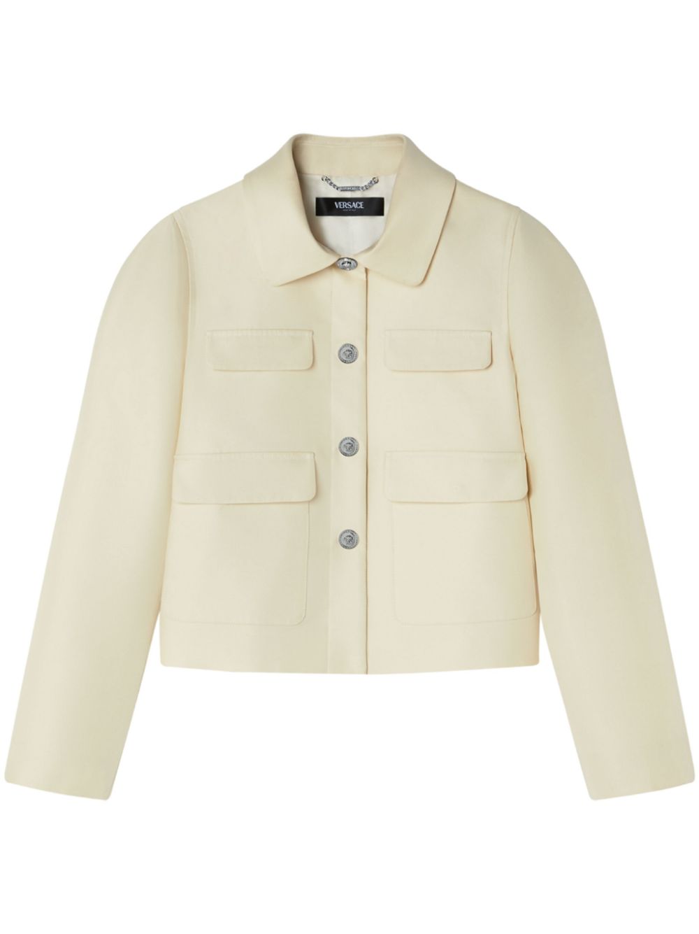 Versace Cropped-Jacke - Nude von Versace