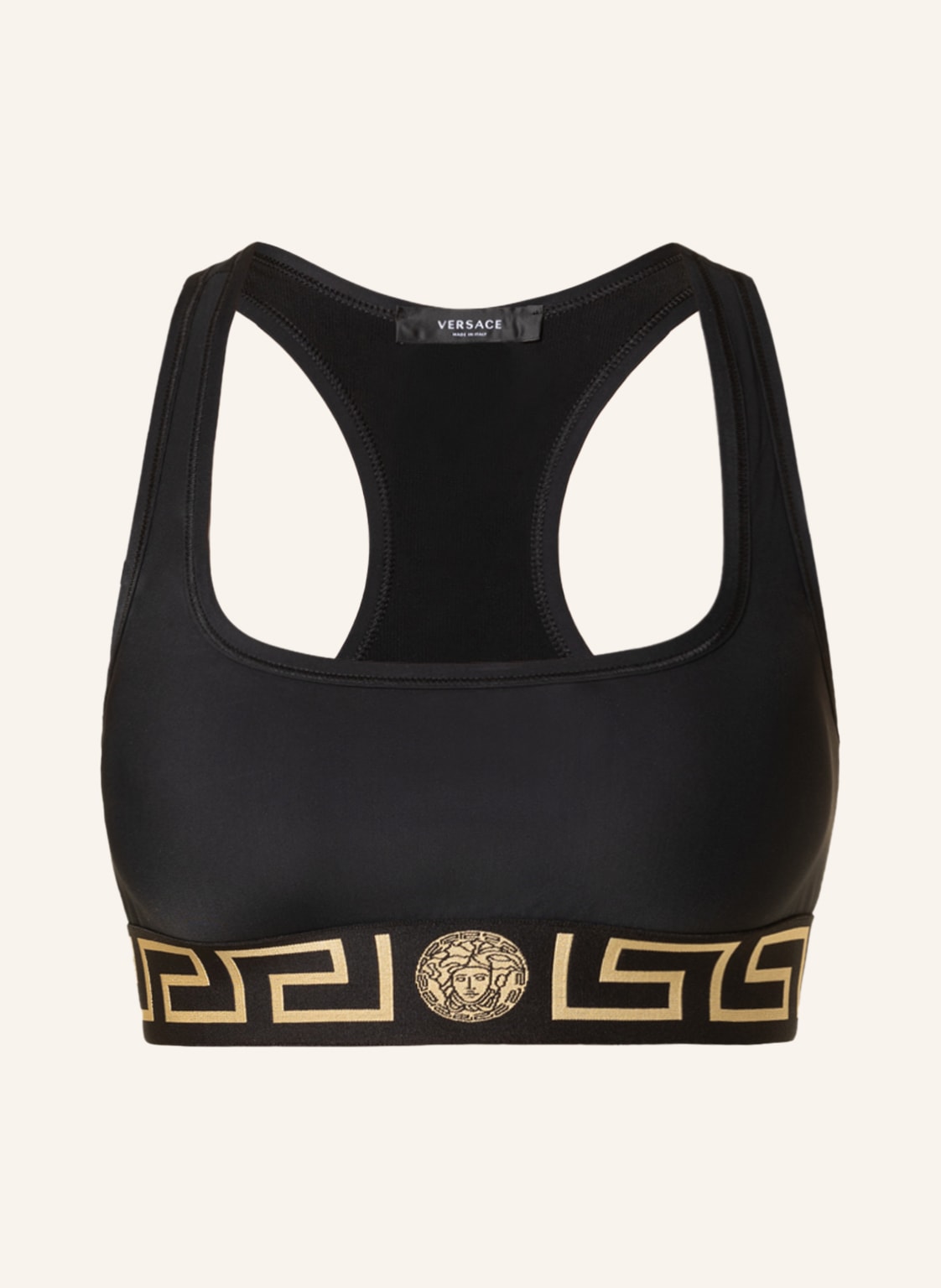 Versace Cropped-Top schwarz von Versace