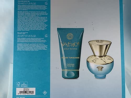 Versace DYLAN TURQUOISE POUR FEMME SET EDT30 ML+ BODY GEL 50 M von versus