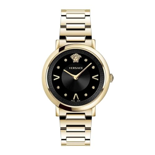 Versace Damen Armbanduhr POP CHI.36 MM D/BLK B/IP2N IP2 V288 VEVD006 19 von Versace