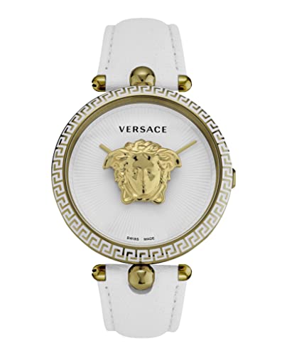 Versace Damen Armbanduhr Palazzo 39 mm Armband weiß VECO020 22 von Versace