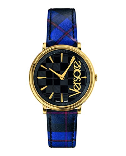 Versace Damen Armbanduhr V-Circle The Clans Edition VE8100218 von Versace