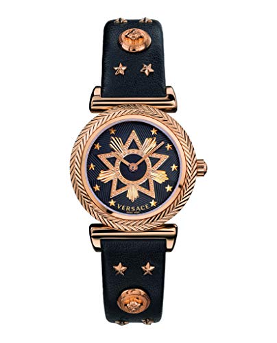 Versace Damen Armbanduhr V-Motif Western 35 mm VERE015 19 von Versace