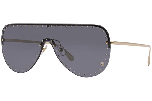 Versace Damen Sonnenbrille VE2230B 1252/80 45mm Strasssteine shield von Versace