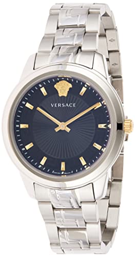 Versace Damen Uhr Armbanduhr Edelstahl Greca VEPX01121 von Versace