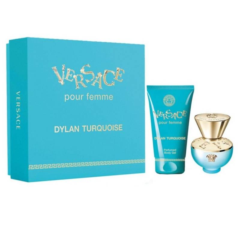 Versace Duft-Set Dylan Turquoise Pour Femme Set 2 30 Ml Edt + 30 Ml Body Gel von Versace
