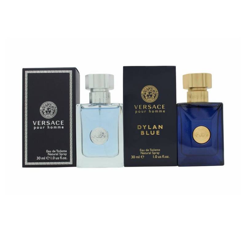 Versace Duft-Set Homme Gift Set 30ml Pour Homme EDT + 30ml Dylan Blue EDT von Versace