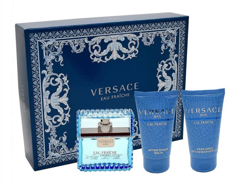 Versace Duft-Set VERSACE MAN EAU FRAICHE EDT 50ML + SG 50ML + ASB 50ML von Versace