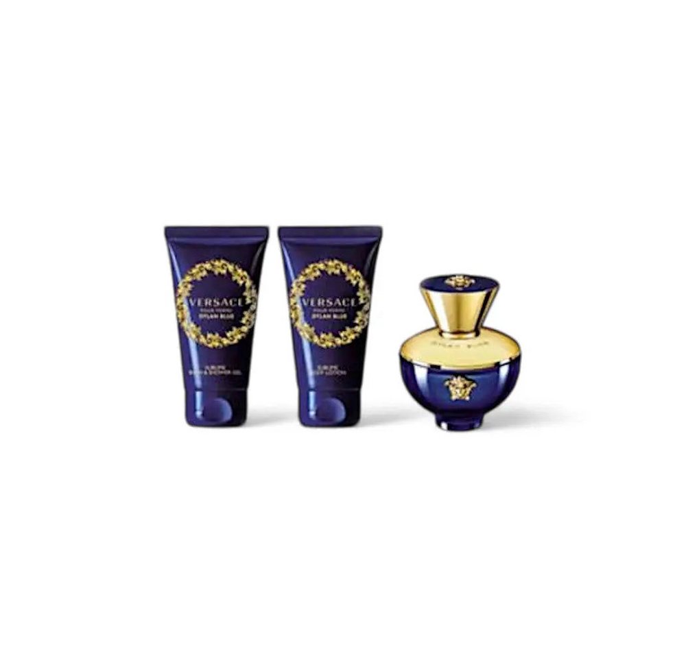 Versace Duft-Set Versace Dylan Blue Femme Duftset EDP 50 ml + 50 ml + 50 ml von Versace