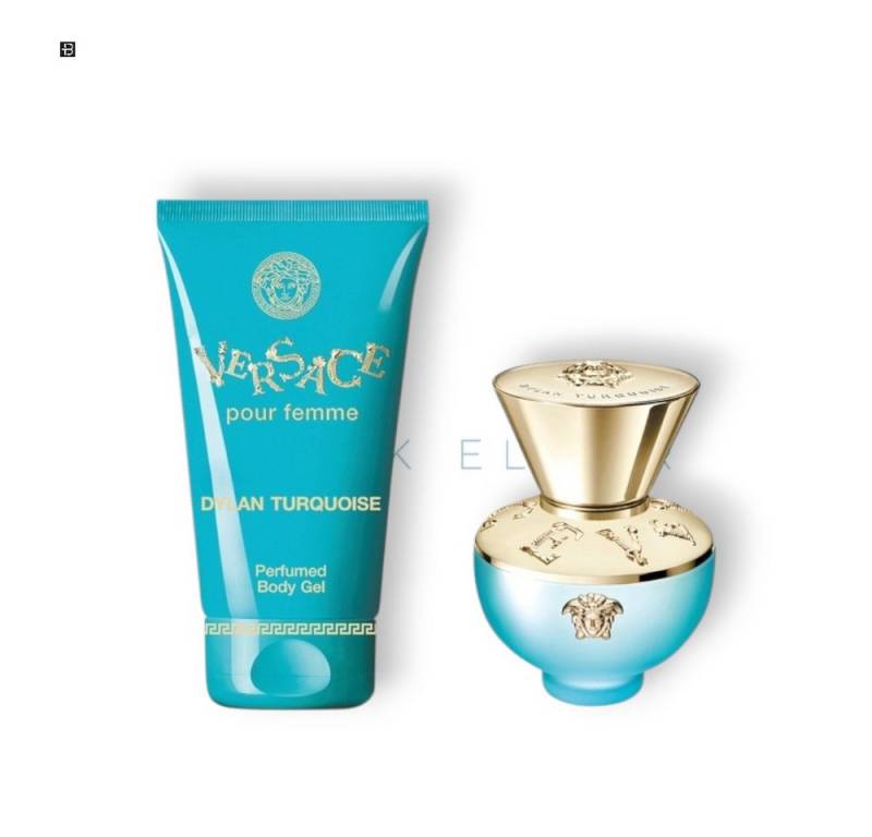 Versace Duft-Set Versace Dylan Turquoise Duftset Eau de Toilette 30 ml + body gel 50 ml von Versace